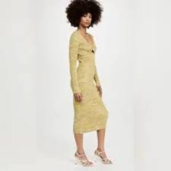 NWT: Derek Lam 10 Crosby Geovana Long Sleeve Cut Out Sweater Dress - Picture 4 of 12
